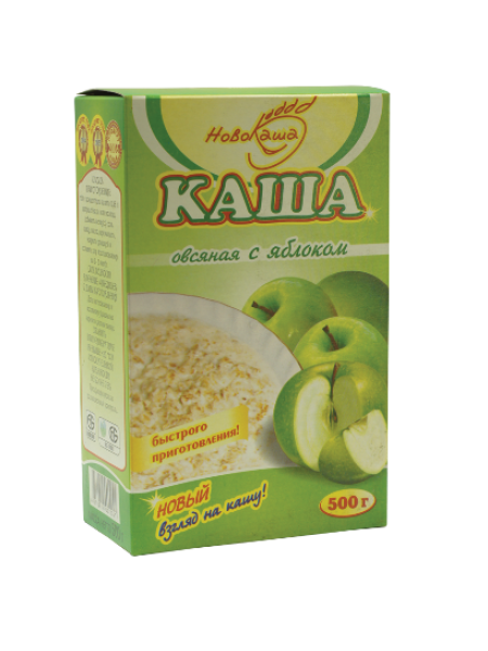 Каша Овсяная с Яблоком 500г Гомель Каша Овсяная с Яблоком 500г Гомель